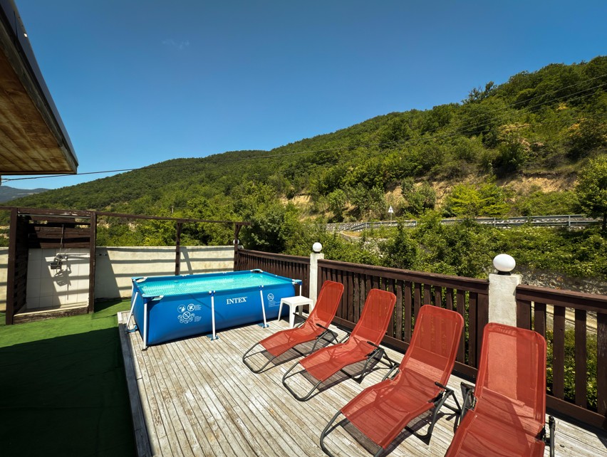 Zona de relaxare pe acoperiș